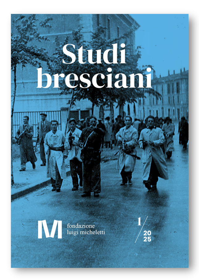 Copertina Studi bresciani numero 1, 2025