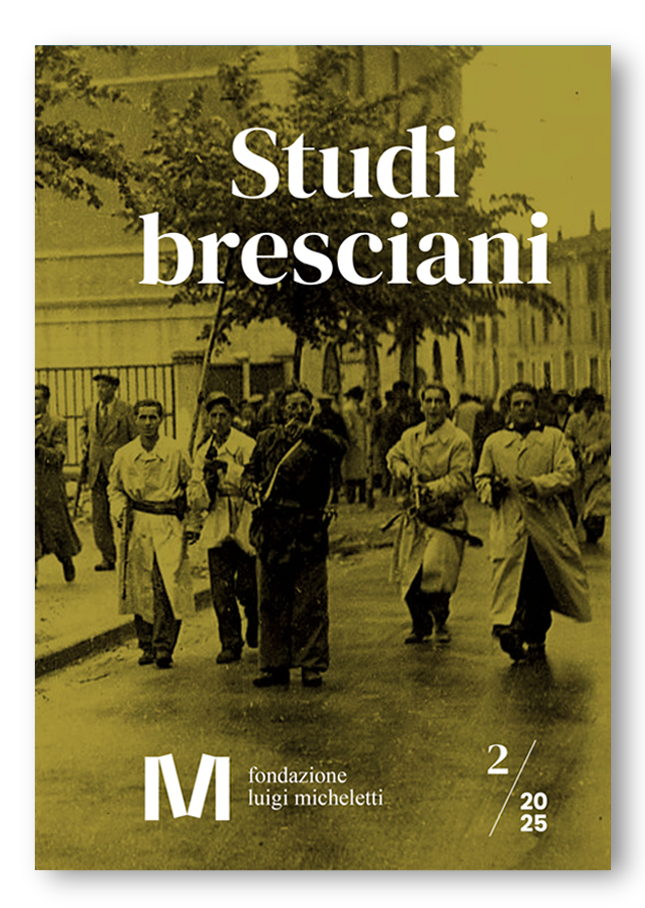Copertina Studi bresciani numero 2, 2025